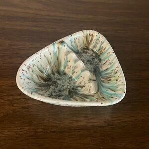 Vintage MCM splatter ashtray